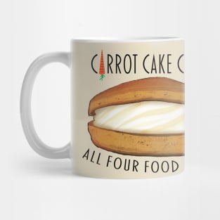 Carrot Cake Cookie - All 4 Food Groups Mug